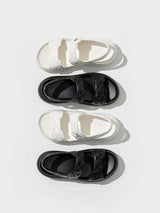 Pepper Salt Sandals - White