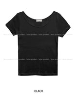 [1+1] エブリデイUネックルーズフィットショートスリーブTシャツ
