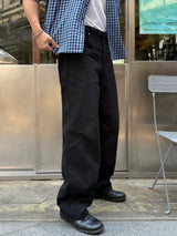 Potty semi wide denim pants