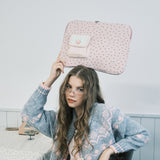 Star pocket notebook pouch_pink