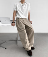 Alden Belted Wide Trousers