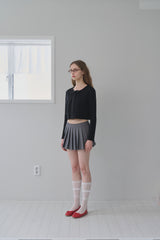  Ribbon Cardigan - Black