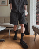 Lione Tweed Half Pants
