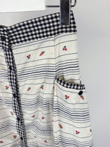 CARROT BUTTON FULL SKIRT (2C)