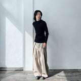 Structured Twill Trousers