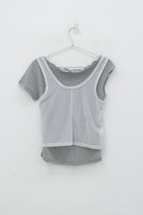 Layered Unbalanced T (Gray)