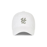 Flow VZ Leather Patch Ball Cap White