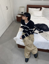 No.1002 st hand warmer hairy KNIT (4color)