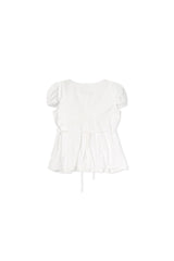 Lace strap blouse