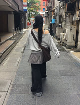 Nuel Off-Shoulder Sweatshirt