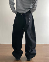 Stel Cinchback Denim Pants