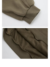 The lace little flowers on the patchwork hoodie have been conquered.