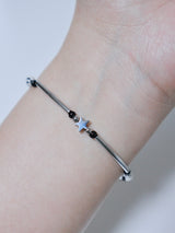 dot star gemstone bracelet