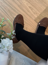 Love In 1006 Gold Ball Formal Loafers 