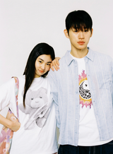 Sparkle Yin Yang Tee - White    