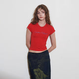EDEN TEE_RED