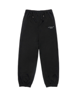 25FW BASIC LOGO NAPPING ZURRY PANTS BLACK