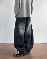 Dust Washed Denim Pants