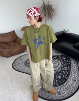Ellen Crack Star Short Sleeve Tee