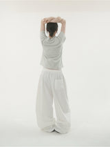 Margarine linen wide pants -4C