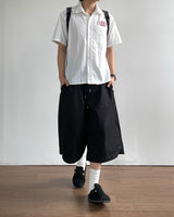 Log Bermuda Cotton Pants