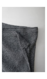 vase knit wrap skirt (2C)