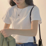 プレーンナッピングピーチショートスリーブTシャツ
