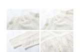 Romance Lace High-neck Knit Top