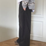 レノ インクシジョン フリース 2ウェイワイドパンツ