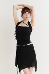フェアリーホルタートップ black
