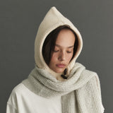 TILDA KNIT HOODIE BALACLAVA - 3 COLOR