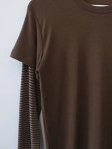 stripe layered T