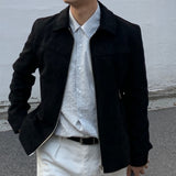 Tomfold suede jacket (3color)