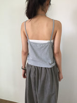 Ruel Boatneck Camisole (4color)
