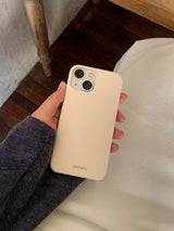yeowhi 단색 하드폰케이스 (soft yellow)