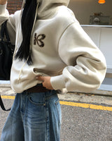 [ORIGINAL] ラッピングレオパードフリースフーディー