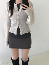 Mohair Backless Cardigan (3 colors)