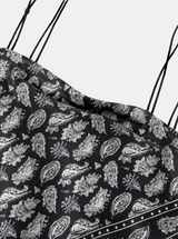 Neria Paisley Bandana Top