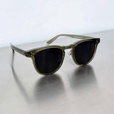 Olive Transparent Sunglasses