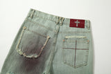 BLAZING SPRAY BOOT CUT DENIM JEANS
