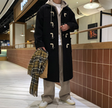  Liu Wool Overfit Duffel Coat