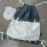 Billie denim string bag