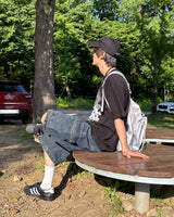 Cyven Cargo Bermuda Denim Pants