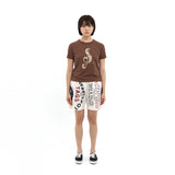 1/2 S クレフバンダナTシャツ (BROWN)