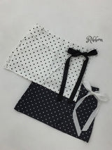 Dot Ribbon Strap Skirt