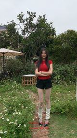 BEST Red Like Short Sleeve Tee