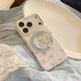 ドリーム カラー カートゥーン マグネティック iPhone ケース