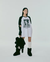 ラグランロングスリーブTシャツ_ブラック
