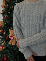 Cropped Cable Warm Knit (6 Colors)