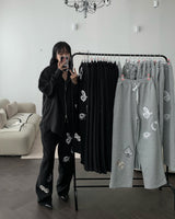 アリスインワンダーランドスウェットパンツ (Unisex)